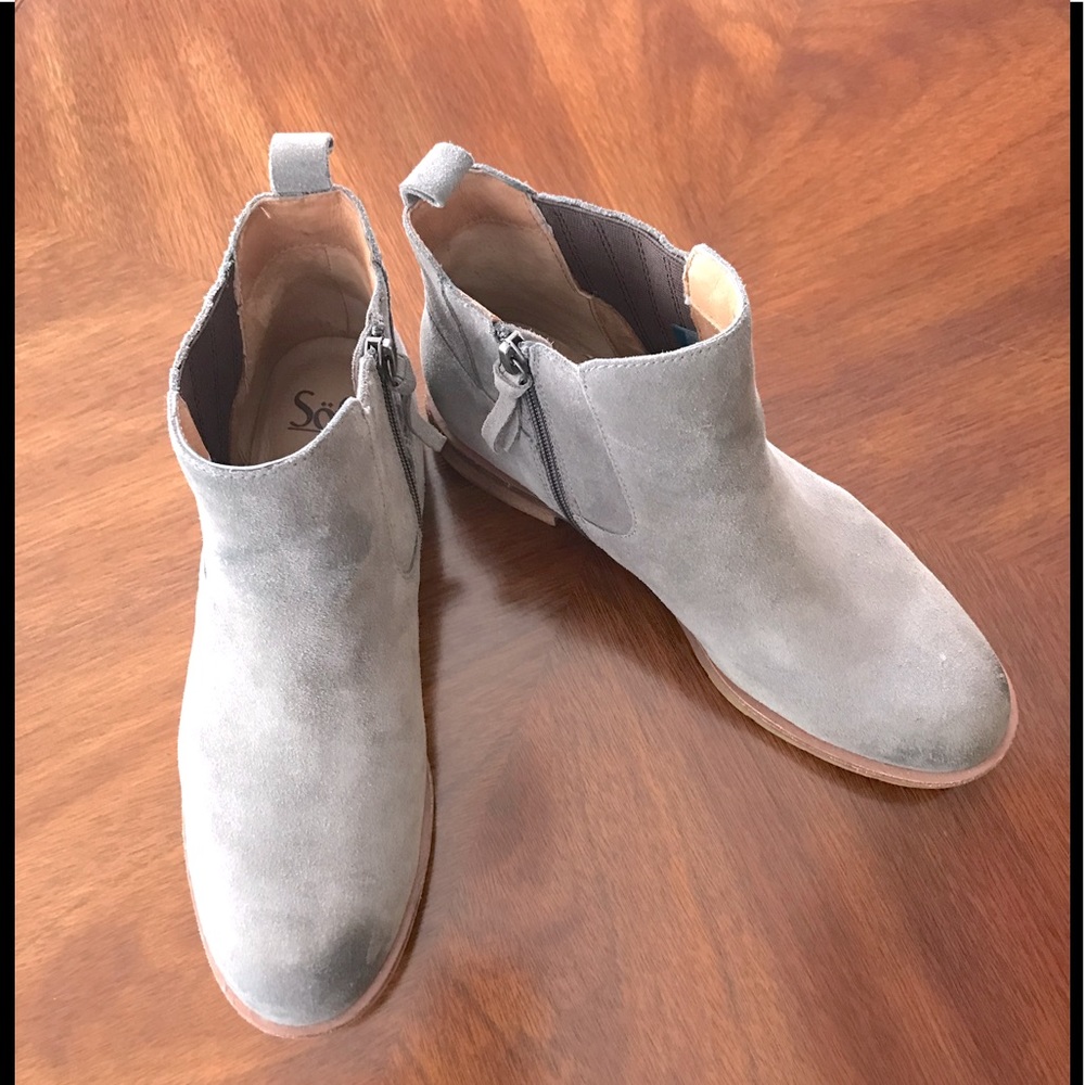 Sofft Swede Grey Boots